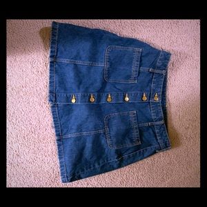 Denim Skirt